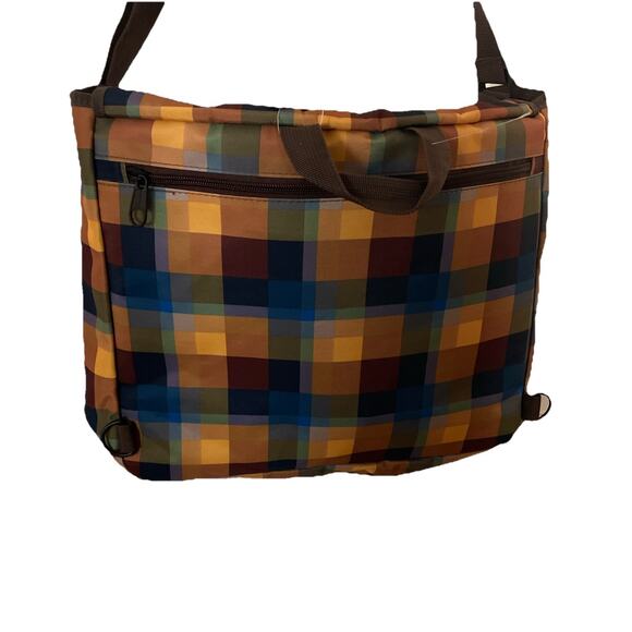 Dickies HTFVintage Checkered Laptop Messenger Bag OTS/backpack/handle Padded NWT - Picture 5 of 11